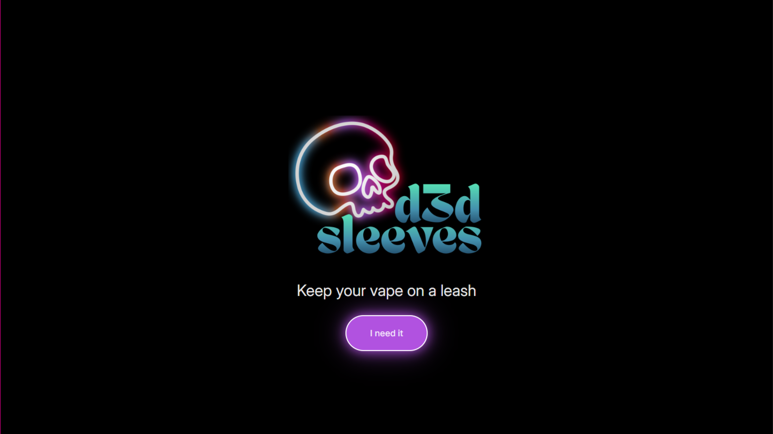 Preview image of Tamika's d3dsleeves landing page